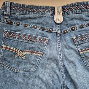 DOUBLE D RANCH JEANS.  SIZE: 6  jEANS
